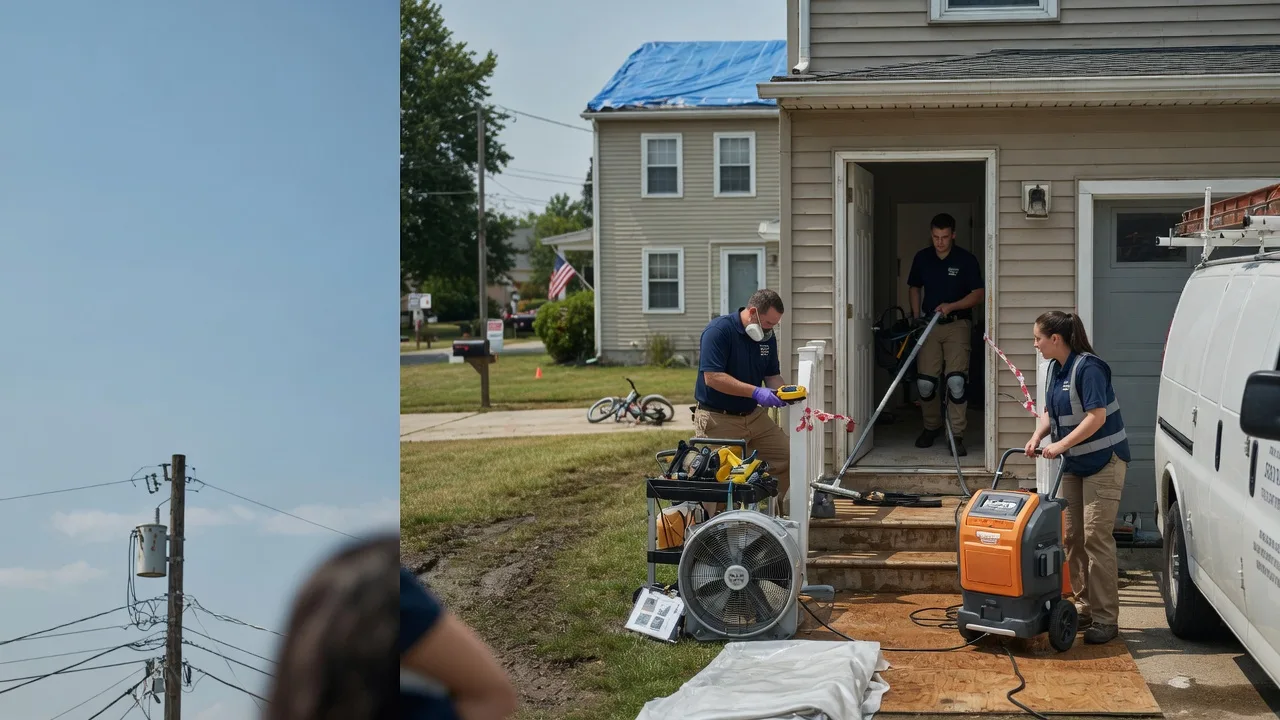 Water Damage Repair in Cornish, ME near me